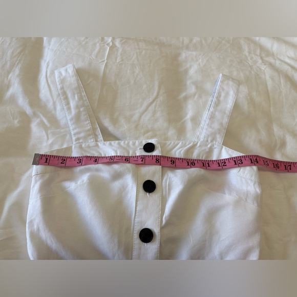 Kate Spade New York | Women's SZ 00 | White Midi Button Dress XS - Picture 5 of 6